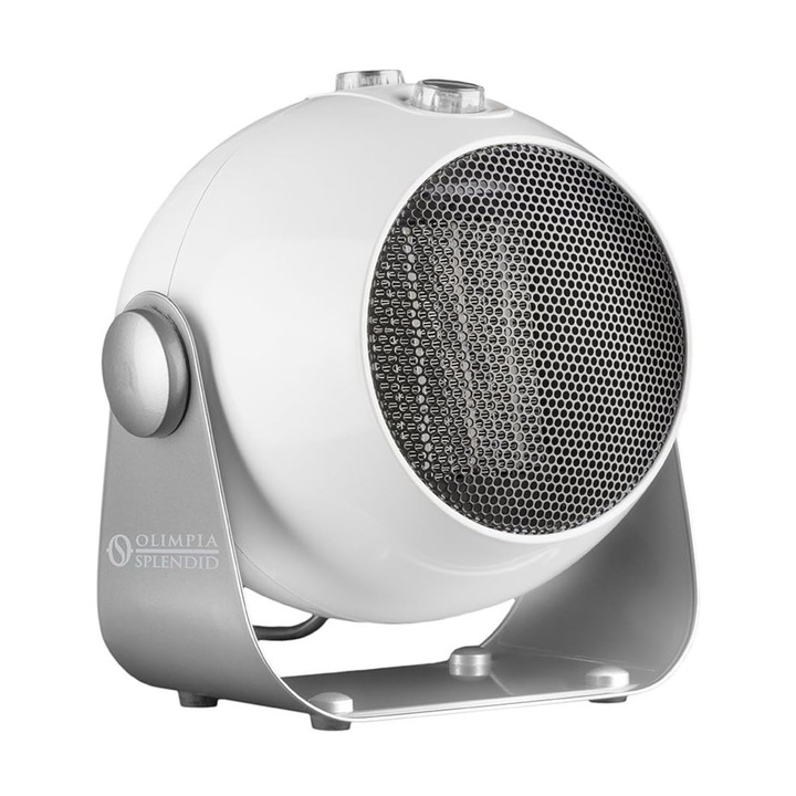 Caldodesign Ceramic Olimpia Splendid 234552229 hősugárzó, 3 működési fokozat, 1800W, 24.5 x 24.8 cm, Fehér