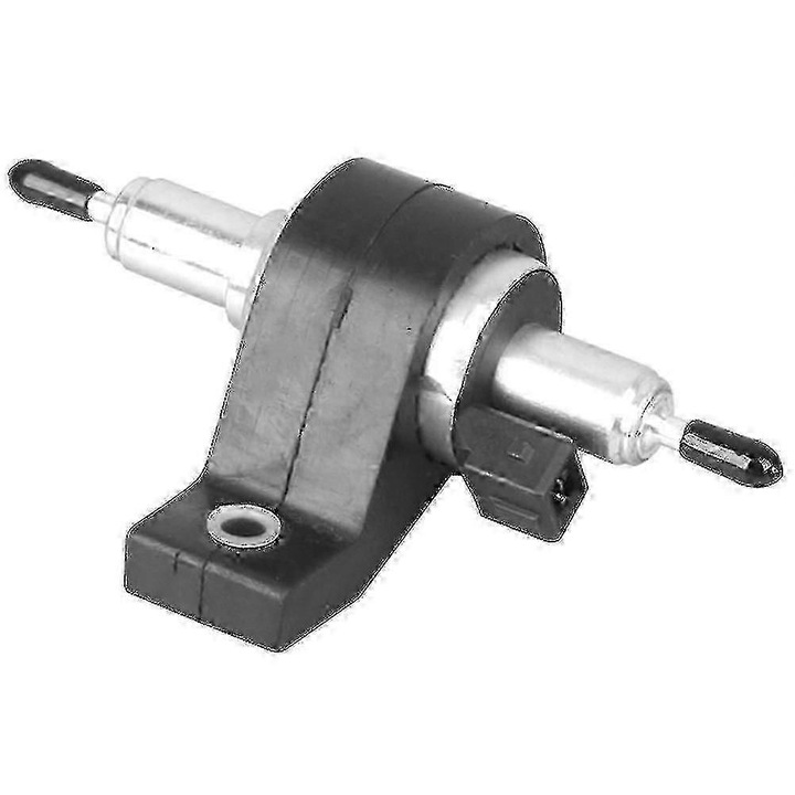 Pompa de combustibil 12V, 22ml, pentru incalzitoare Webasto 5kw 8kw, metal + plastic, argintie + neagra