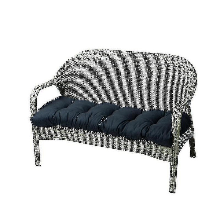 Banca de gradina din aluminiu turnat, design clasic antic, 50x130cm, rezistenta la rugina