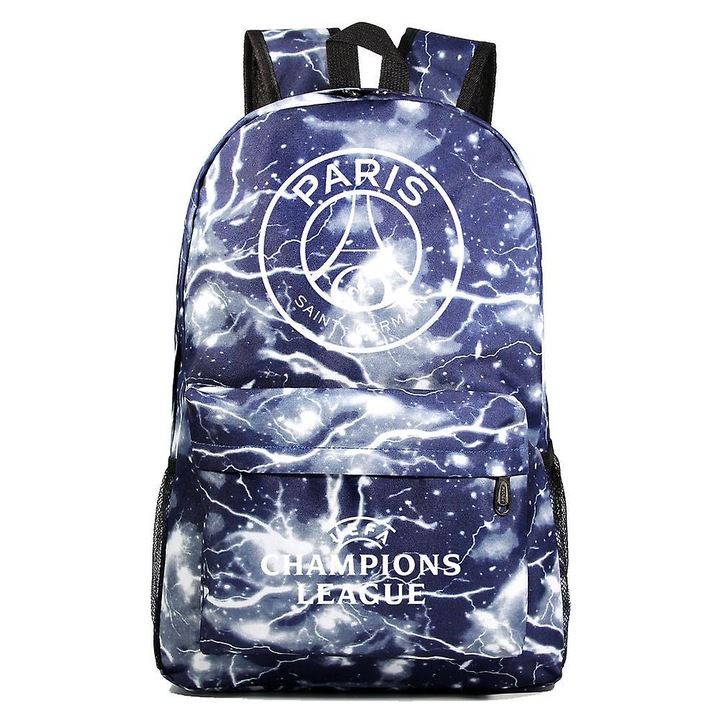 Iskolatáska gyerekeknek, többszínű, 30x15x42cm, laptoptartó rekesz, 0.6kg