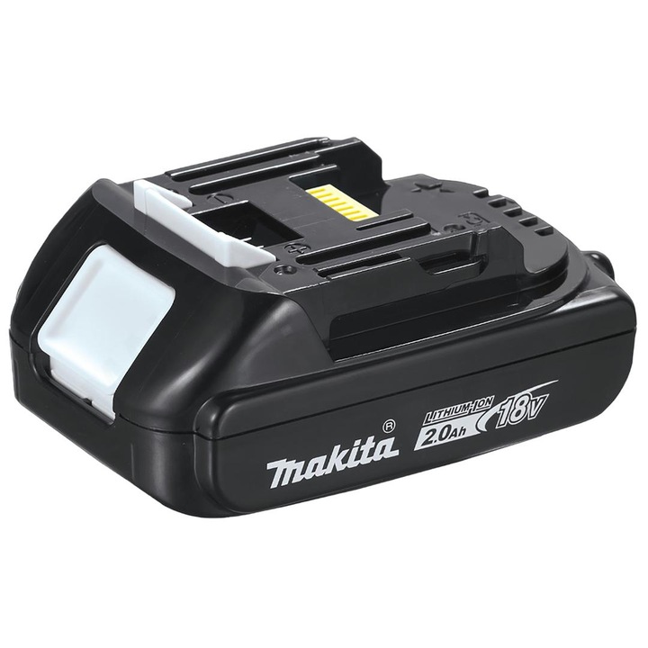 Akumulator 18V Li-Ion Makita BL1820B, 2.0Ah, LXT, cu indicator de incarcare, set