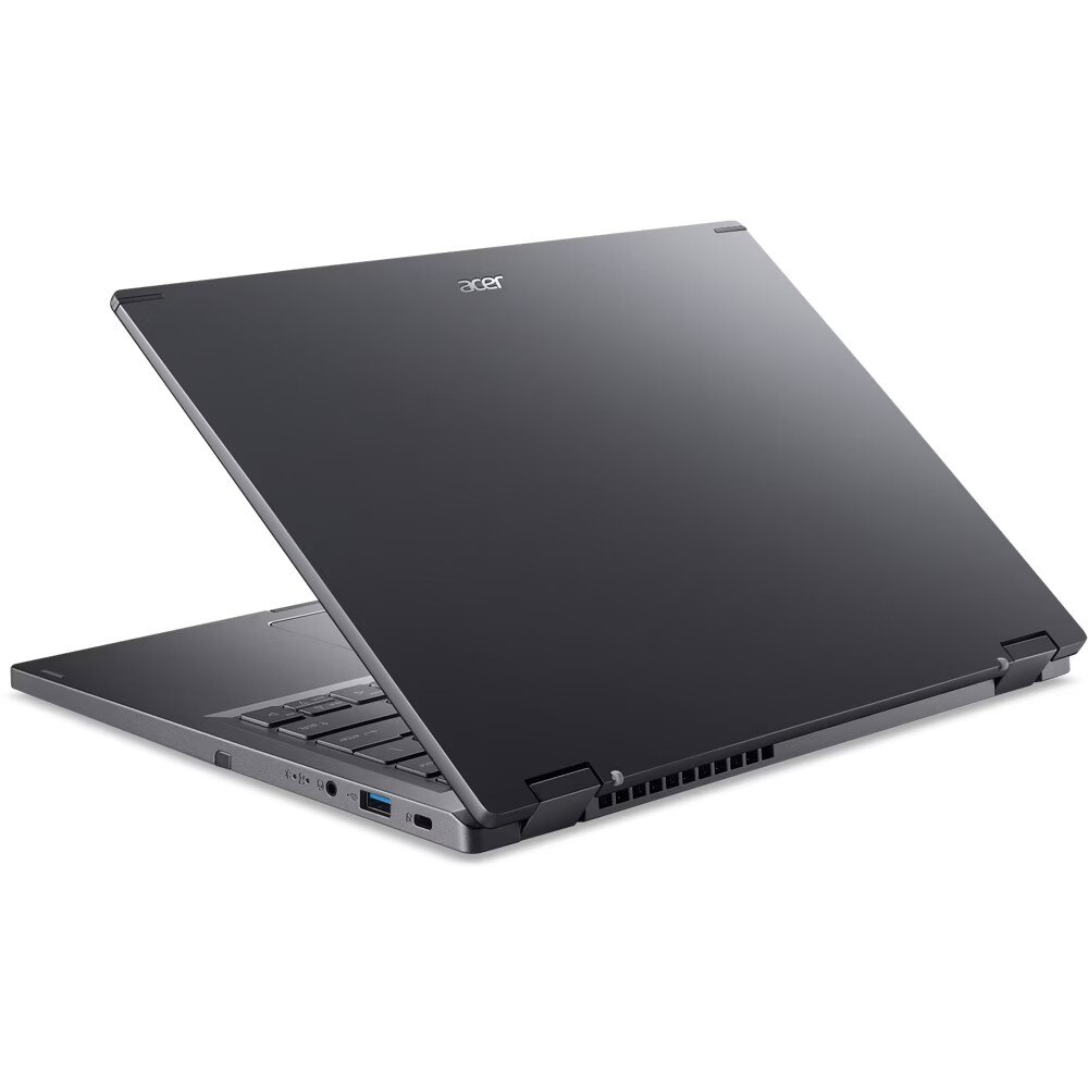Laptop 2 in 1 ACER Aspire Spin 14 ASP14-52MTN-51SY, Intel Core Ultra 5 115U pana la 4.2GHz, 14" WUXGA Touch, 16GB, SSD 512GB, Intel Graphics, Windows 11 Home, Gri