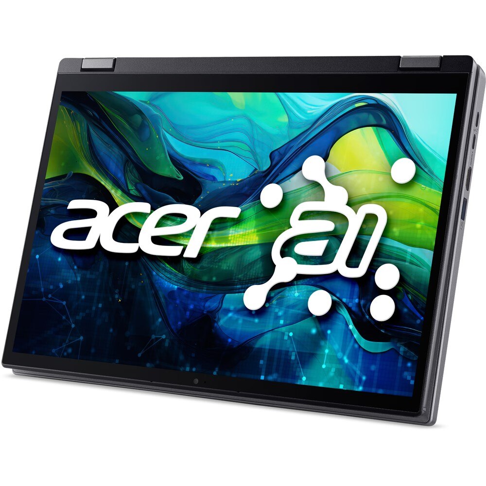 Laptop 2 in 1 ACER Aspire Spin 14 ASP14-52MTN-51SY, Intel Core Ultra 5 115U pana la 4.2GHz, 14" WUXGA Touch, 16GB, SSD 512GB, Intel Graphics, Windows 11 Home, Gri