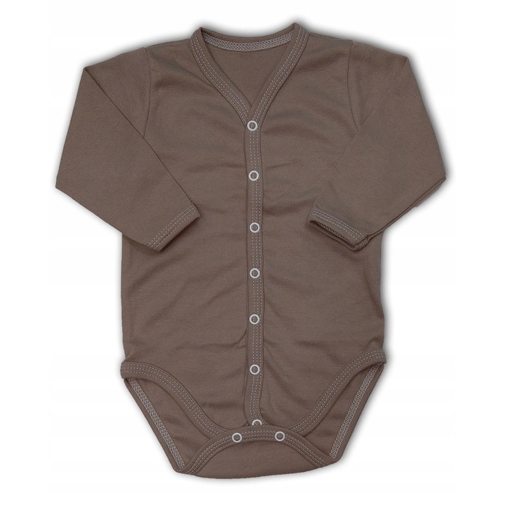 Body copii Dartomik, maneca lunga, bumbac, turcoaz, Maro