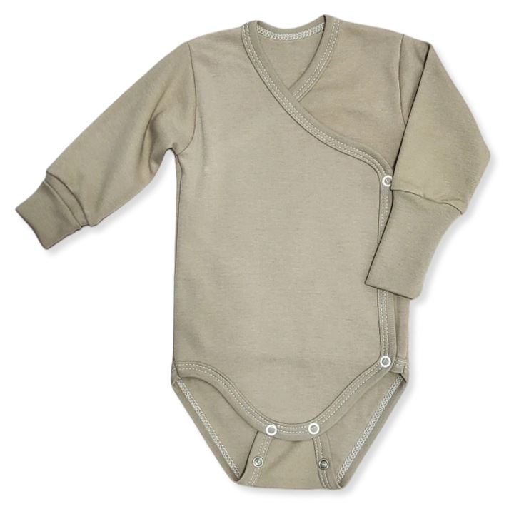 Body pentru copii Dartomik bumbac bej, Bej