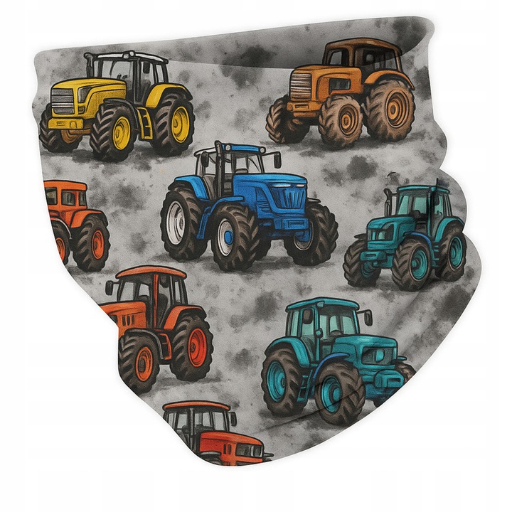 Caciula copii Dartomik, dwuwarstwa, 100% bumbac, polar, multicolor, 3 ani+