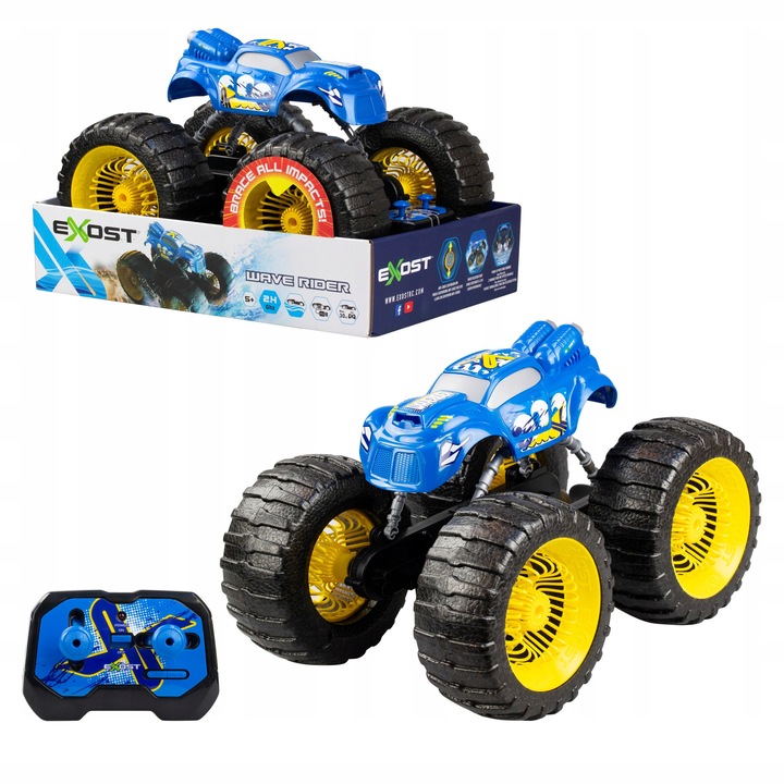 Exost Wave Rider 2 autó, szett, ütésálló, vízálló, 5+ év
