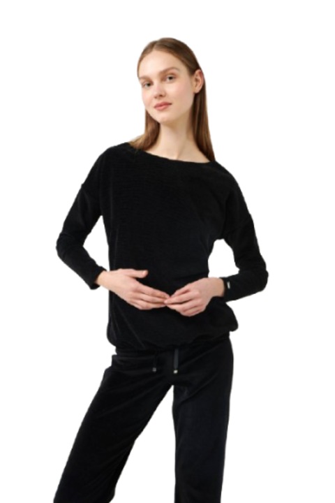 Trening dama, Vamp, set, negru, bumbac, Negru