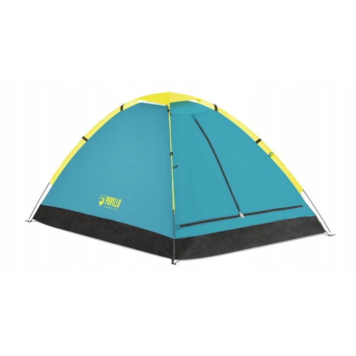Cort camping COOL DOME 2, 210x140x110cm, waterproof, pentru 2 persoane, set complet