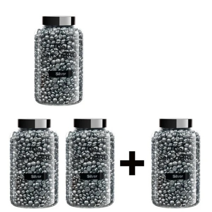 Set Ceară Epilat Elastică SensoPRO Milano, 400g, Corp, Unisex