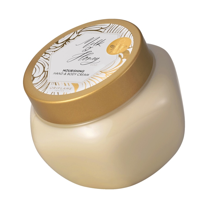 Crema de maini si corp hranitoare Milk & Honey Gold