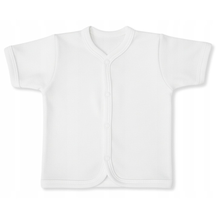 Bluza copii, Dartomik, kaftan, bumbac, alb, 92 CM