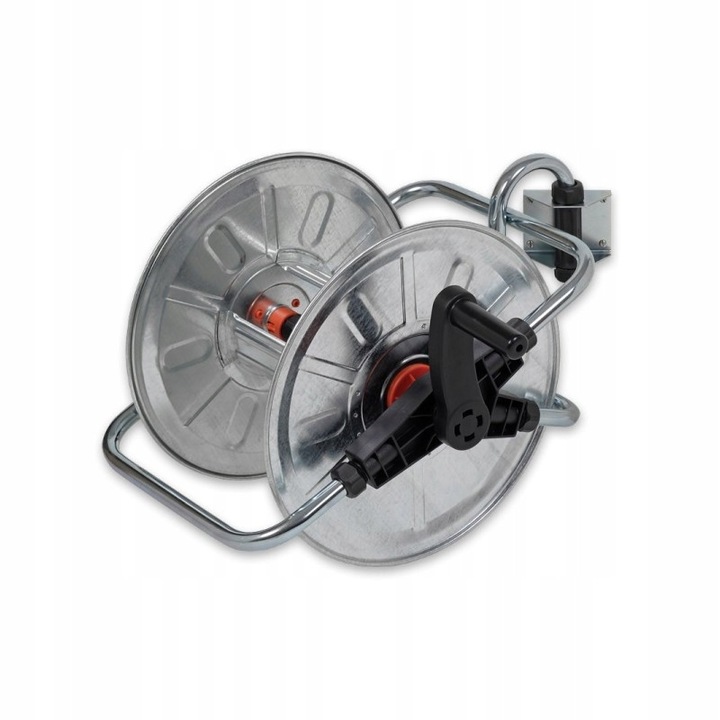 Tambur pentru furtun, Bradas 50m 1/2" metalic