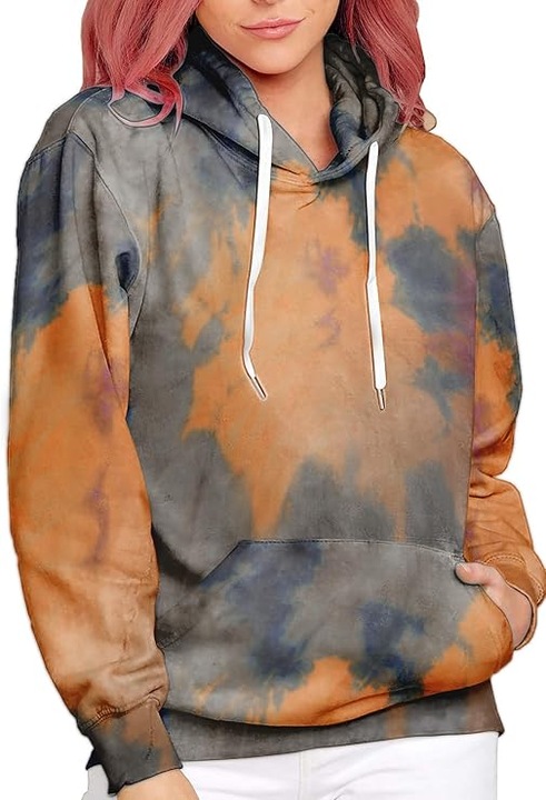 Hanorac Dama hohololo Tie-Dye, Multicolor, M