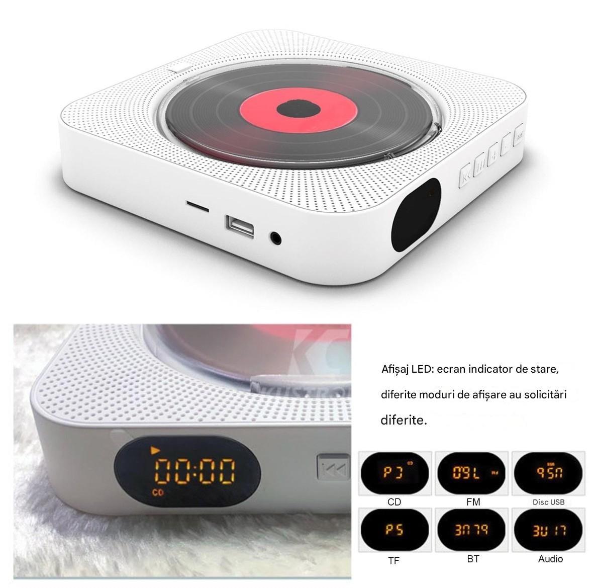 Sub Syble Cd CD Player multifunctional, montabil pe perete, sub blat bucatarie, pe ...