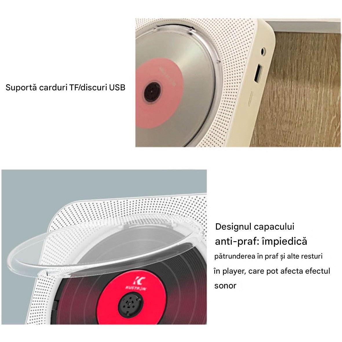 Sub Syble Cd CD Player multifunctional, montabil pe perete, sub blat bucatarie, pe ...