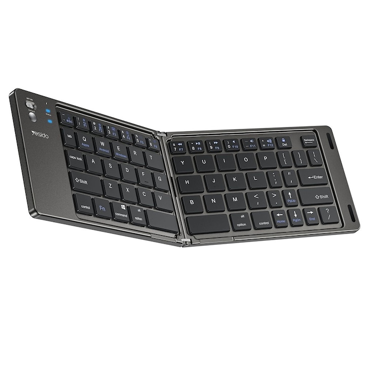 Tastatura gaming NOD, Zero Dark, Iluminare RGB, Layout international, Negru