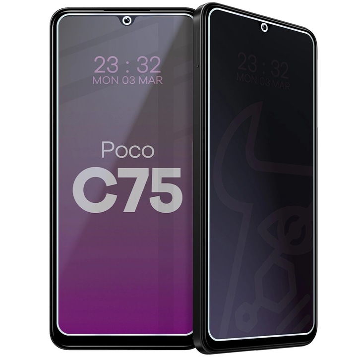 Стъклен протектор за поверителност, Bizon Glass Mule Shadow за Xiaomi POCO C75