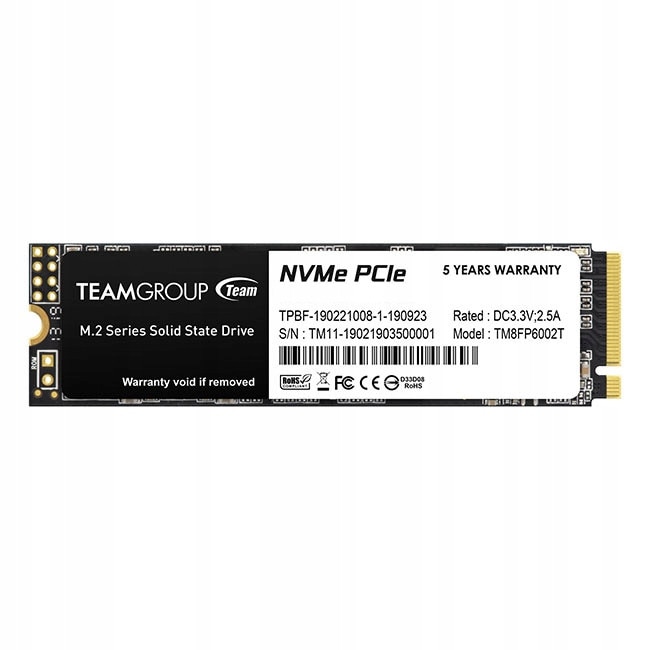 Ревю на sSD M.2 Team Group MP33 512GB: устройство за съхранение PCIe NVMe 3.0