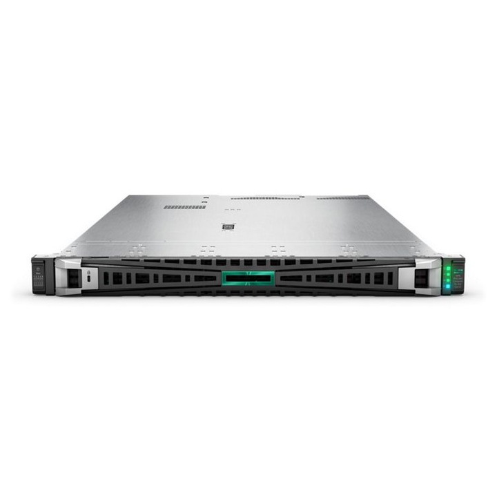 Szerver HPE ProLiant DL360 Gen12, Rack 1U, Intel Xeon 6505P 12 C / 24 T, 2.20 GHz - 4.10 GHz, 48 MB gyorsítótár, 150 W, 64 GB DDR5 ECC, 2 x 480 GB SSD, 8 x SFF, HPE MR408i-o Gen11, 2 x 1000 W