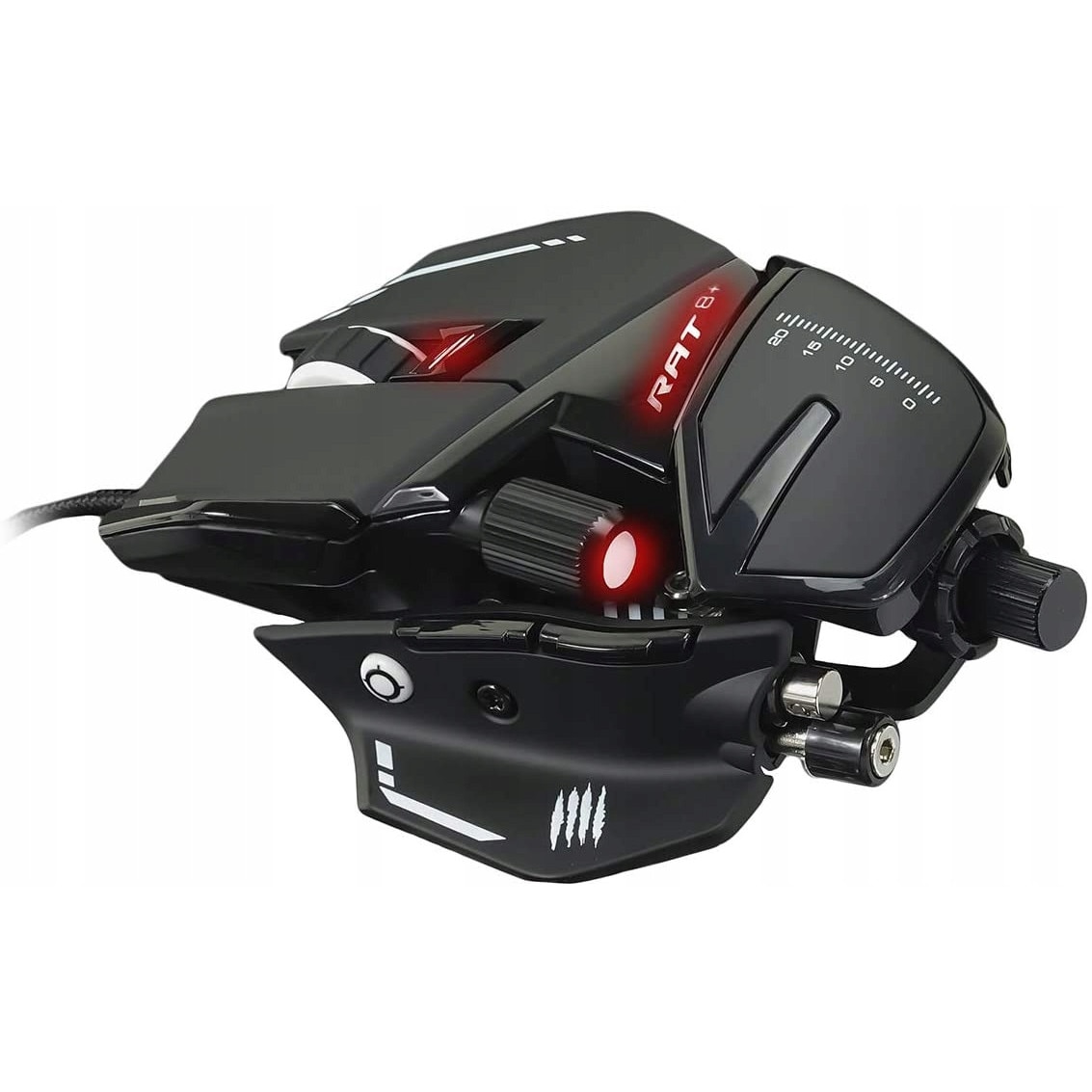 Maus Mad Catz R.A.T. 8, 11 butoane, 16000 DPI, negru, pentru