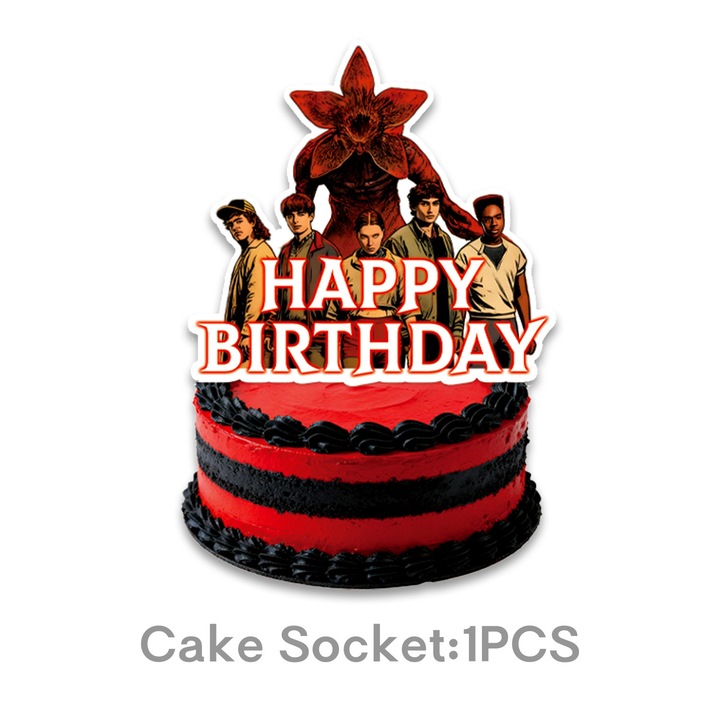 Vadonatúj állatos parti kiegészítők, színes dekorációk, lufik, "Boldog születésnapot" bannerek