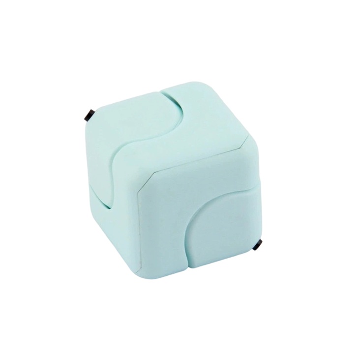 Stressz kocka, interaktív játék, elegáns design, 1.37x1.37x1.37 hüvelyk