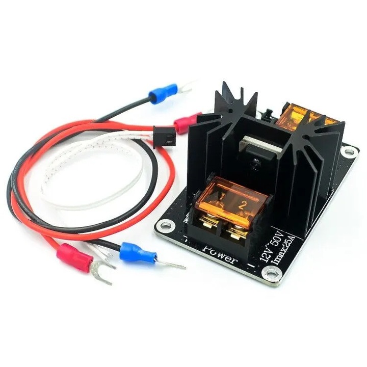 Modul de alimentare pentru imprimanta 3D cu pat incalzit, curent ridicat 25A 30A, upgrade MOSFET RAMPS 1.4