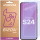 Sticla de protectie, Bizon Glass Mule Duo pentru Galaxy S24, 2 bucati