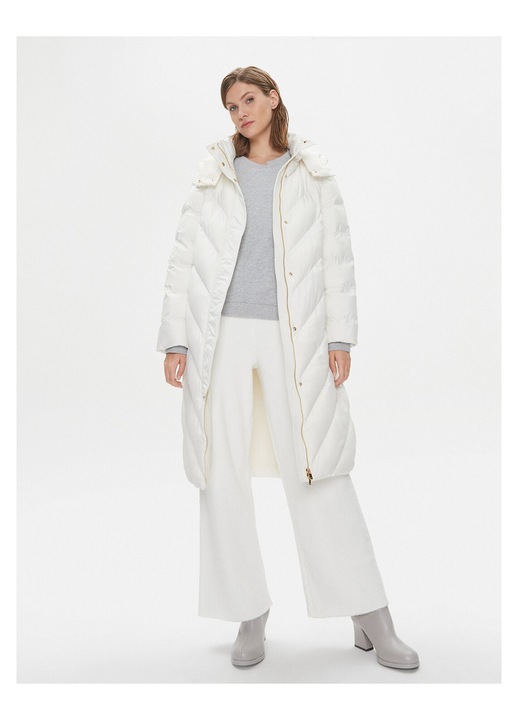 Jacheta de tranzitie Femei, pinko, Poliester, 38 EU, Alb, 38 EU