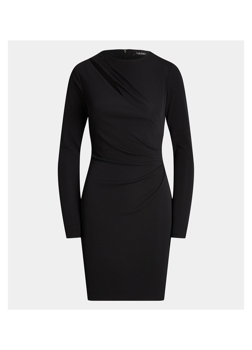 Rochie cocktail Femei, Lauren Ralph Lauren, neagra, poliester, fermoar, 38 EU