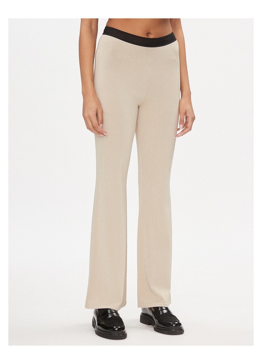 Pantaloni dama, Liu Jo, material viscoza, bej