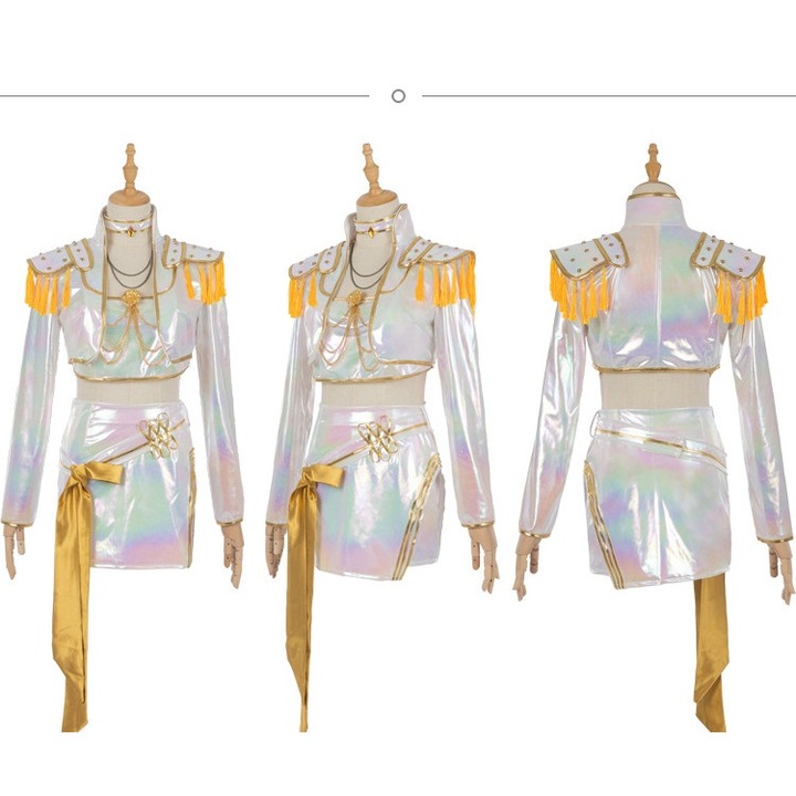 Costum complet cosplay K-pop Witcher Girls, detalii 3D, Mila, XXL