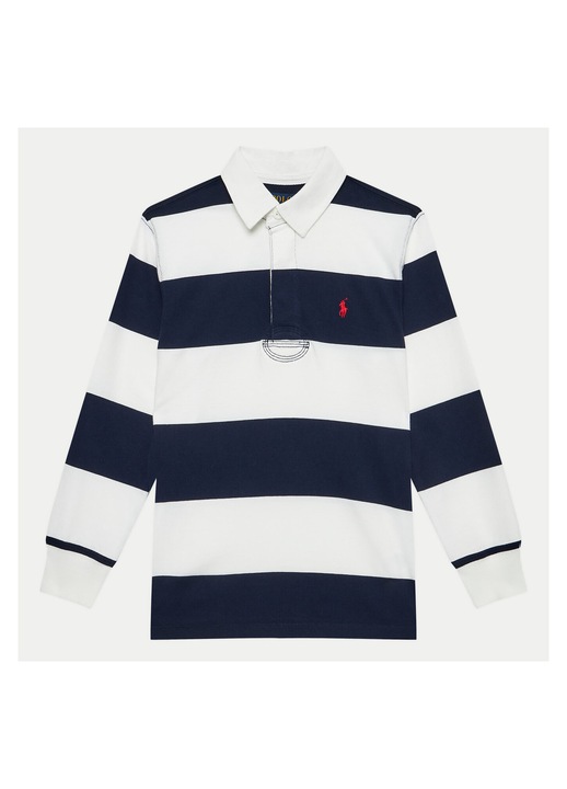 Bluza barbati, Polo Ralph Lauren, bleumarin, dungi, bumbac, S INTL