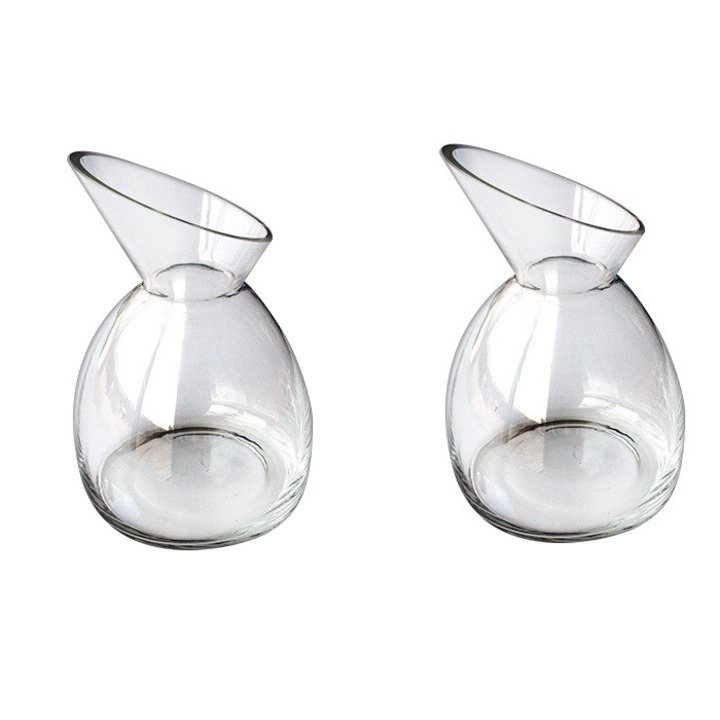 Set 2 carafe sticla Raki 750ml