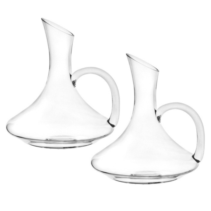 Set 2 decantoare cu manere Raki 1500ml, 20cmxh24cm