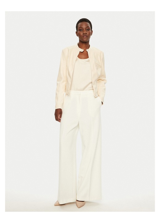 Geaca de piele Femei, guess, Poliuretan, Ecrudwqfwqd, Ecru, M