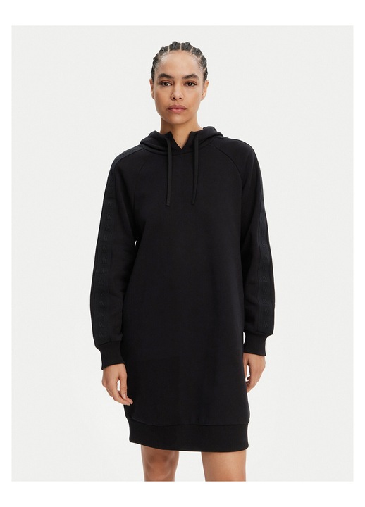 Rochie tricotata, Armani Exchange, bumbac, negru