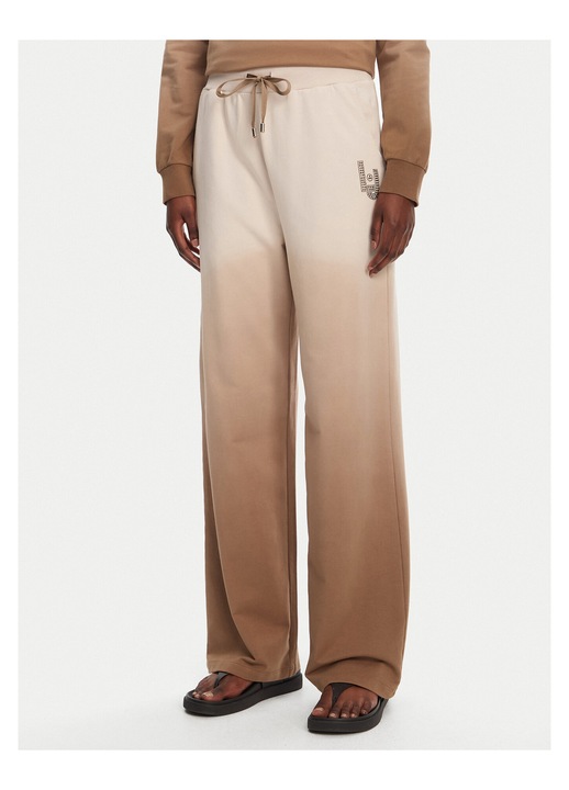 Pantaloni dama, Liu Jo, bumbac, bej, 2XL INTL