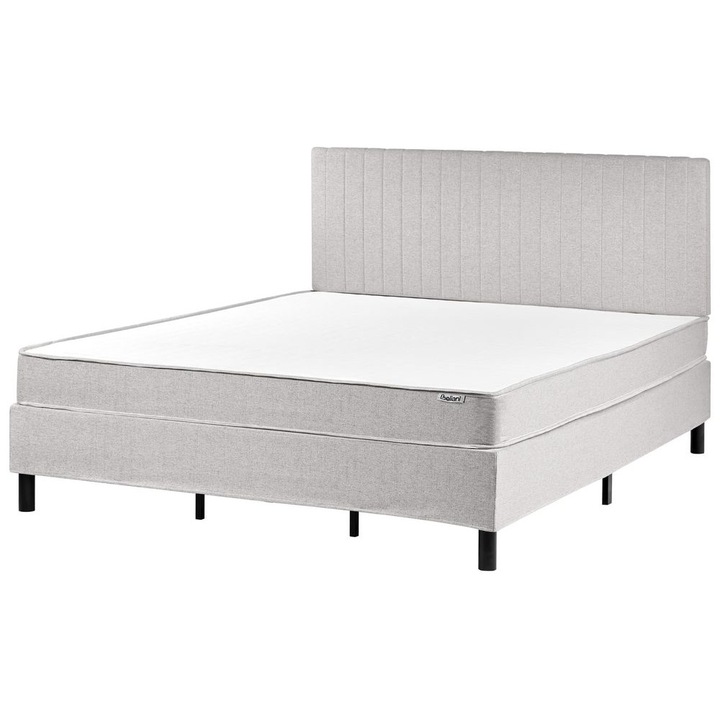 Franciaágy Countess 180 x 200 cm Világosszürke