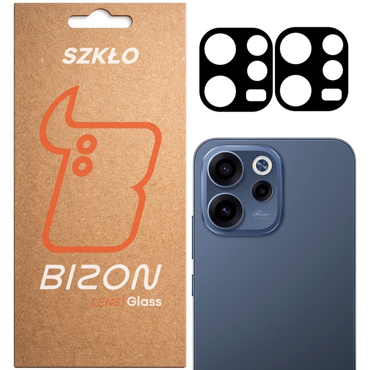 Kameraüveg Bizon Glass Lens kompatibilis Oppo Reno15 F / FS, 2 darab