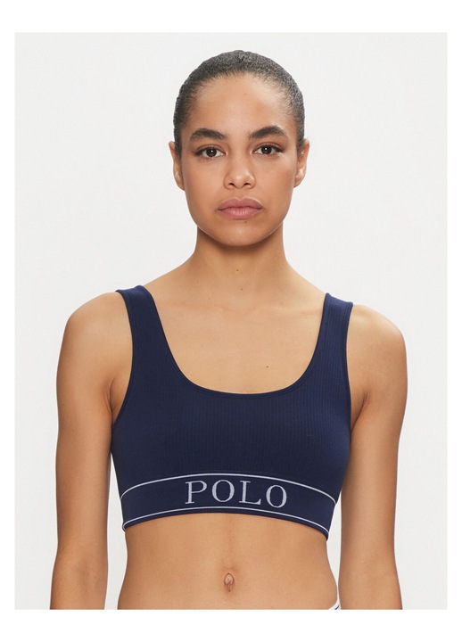 Sutien top Femei, Polo Ralph Lauren, bleumarin, poliamida