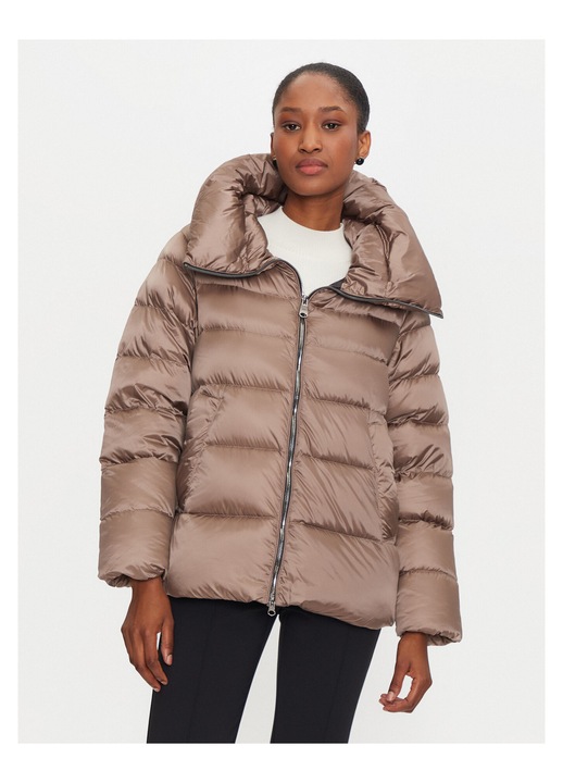 Geaca de puf Femei, hetrego, Poliamida, 50, Bej, 50 EU