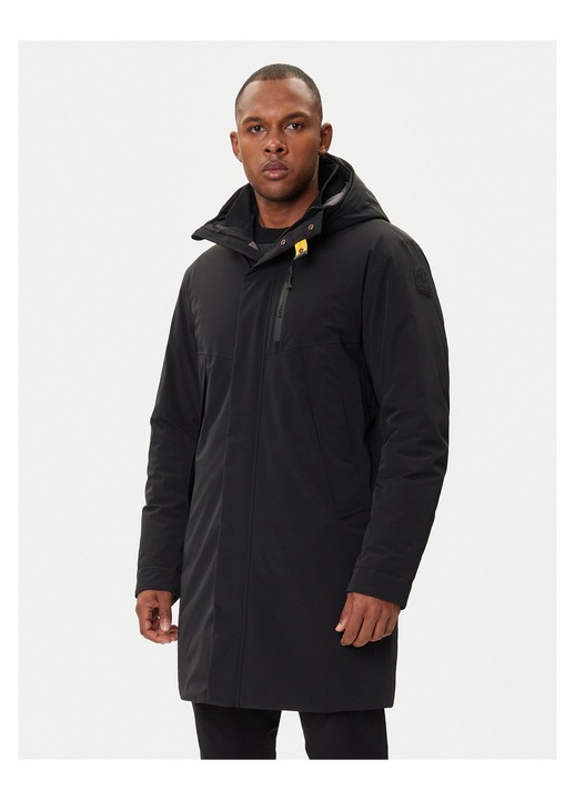 Geaca de iarna barbati, Parajumpers, neagra, fermoar, buzunare cu fermoar, S INTL