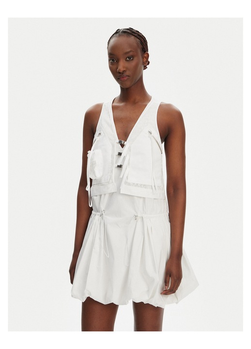 Rochie de zi, Pinko, bumbac, alb, 40 EU