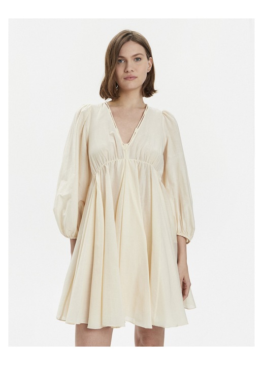 Rochie casual, Pinko, bumbac, ecru, 42 EU