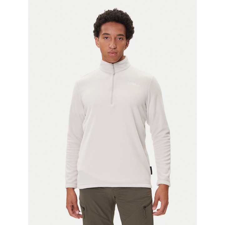 Jacheta sport barbati, Jack Wolfskin, poliester reciclat, ecru, XL INTL