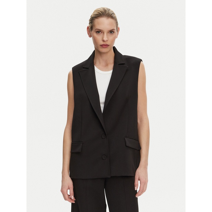 Vesta Femei, patrizia pepe, Poliester, EU, Negru, 46 EU