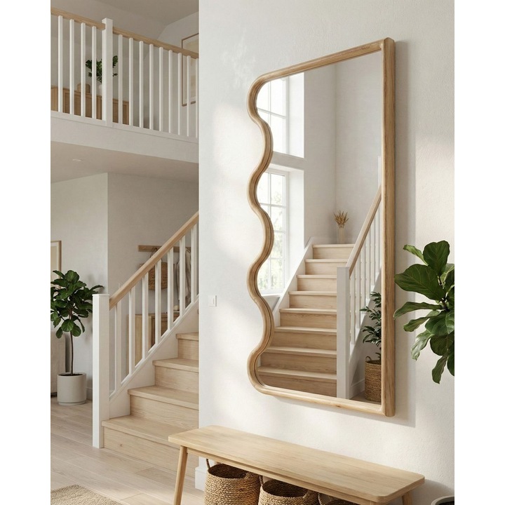 Falitükör Murat Világos fa árnyalat