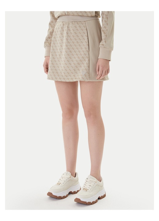 Fusta sport GUESS bej, Bej